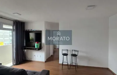 Apartamento de 2 quartos com suite e varanda no jardim riacho