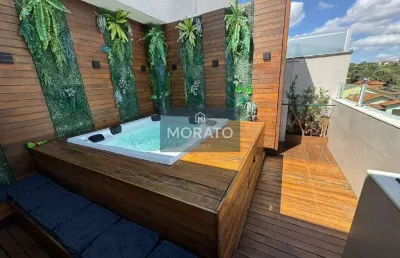 Cobertura 2 quartos, 1 suíte e 2 vagas de garagem, no bairro três barras