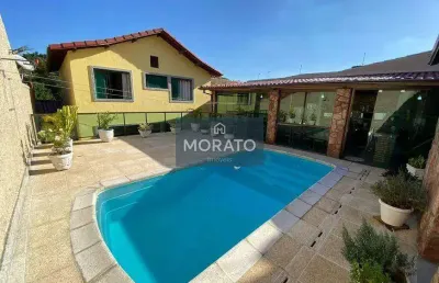 Casa com 3 quartos sendo 1 suíte com 4 vagas à venda no bairro santa branca