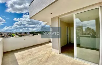Cobertura com 2 quartos sendo 1 suíte com 2 vagas no bairro castelo.