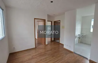 Apartamento 2 quartos 1 vaga de garagem condomínio fechado bom jesus