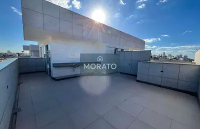 Cobertura de 3 quartos, suíte, 2 vagas de garagem, lazer completo no bairro carlos prates.