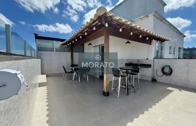Cobertura 2 quartos | suíte | porteira fechada | 2 vagas | vista definitiva