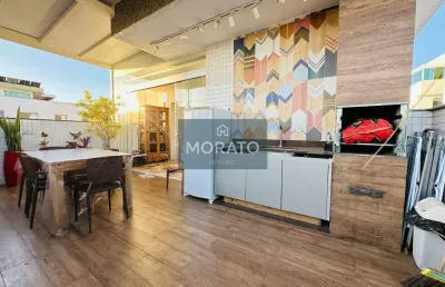 Cobertura 4 quartos, suíte, 3 vagas de garagem no bairro liberdade