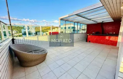 Cobertura de 4 quartos suíte e 3 vagas com elevador no bairro castelo