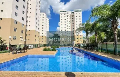 Apartamento 3 quartos, suíte, 2 vagas de garagem, no bairro conjunto califórnia