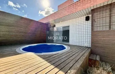 Cobertura de 4 quartos suíte e 3 vagas com elevador no bairro castelo