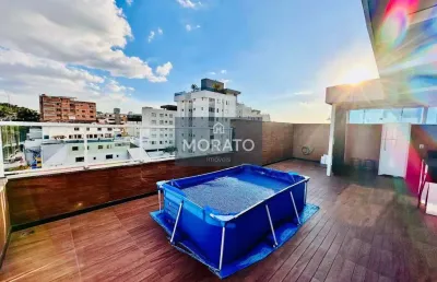 Cobertura 3 quartos, suíte e 3 vagas livres no bairro castelo