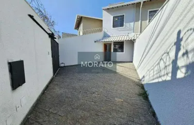 Casa geminada com 2 quartos, 2 vagas - bairro santa branca