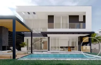 Casa em condomínio fechado com 3 quartos à venda na rua ivo josé rebello, 610, santa regina, camboriú por r$ 3.400.000