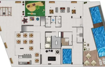Apartamento com 2 quartos à venda na rua 901, 300, centro, balneário camboriú por r$ 1.999.999