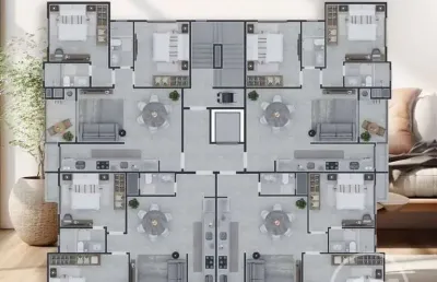 Apartamento com 2 quartos à venda na rua dom francisco, 241, centro, balneário camboriú por r$ 973.400