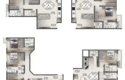 Apartamento com 3 quartos à venda na rua coqueiros, 165, tabuleiro (monte alegre), camboriú por r$ 669.000