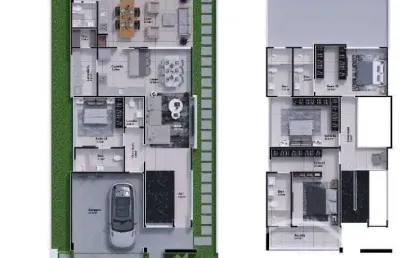 Casa em condomínio fechado com 4 quartos à venda na rua ivo josé rebello, santa regina, camboriú por r$ 2.900.000