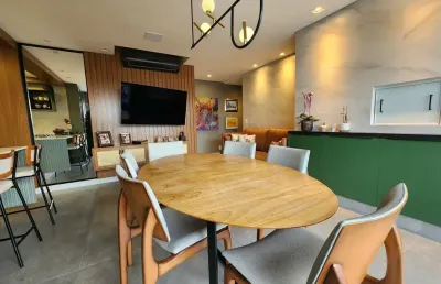 Venda de apartamento, mobiliado, 101 m², 03 quartos (sendo 01 suíte + 02 demis), 03 vagas de garagem, life residence, no bairro ressacada, itajaí