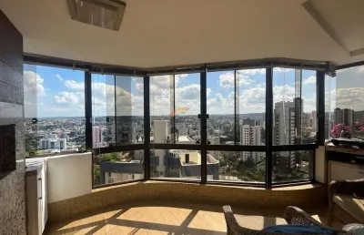 Cobertura duplex com 240m² privativos à venda, 03 dormitórios, sendo 1 suíte master no bairro boa vista - novo hamburgo/rs