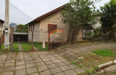 Terreno com casa localizado no bairro ideal de novo hamburgo/rs