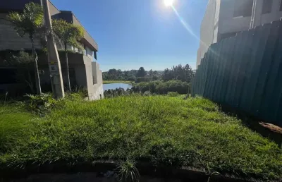 Terreno em condomínio frente para o lago, horizon-ev