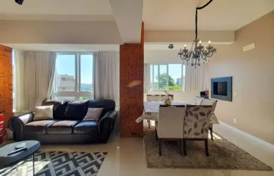 Apartamento mobiliado com 03 dormitórios, sendo 01 suíte e 2 vagas no guarani - nh