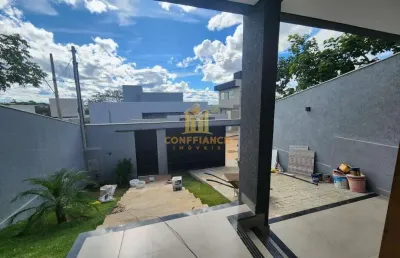 Casa 3 dormitórios para locação em lagoa santa, trilhas do sol, 3 dormitórios, 1 suíte, 2 banheiros, 2 vagas