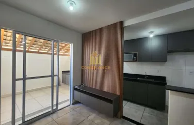 Apartamento 2 dormitórios para locação em lagoa santa, trilhas do sol, 2 dormitórios, 1 banheiro, 1 vaga