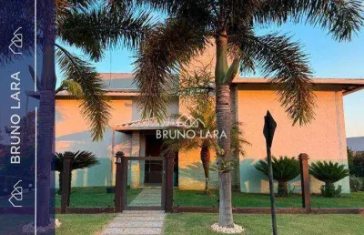 Casa com 4 dormitórios à venda, 485 m² por r$ 2.100.000,00 - condomínio serra verde - igarapé/mg