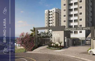 Apartamento com 2 dormitórios à venda, 46 m² por r$ 245.000,00 - cachoeira - betim/mg