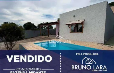 Casa a venda em igarapé mg / condomínio fazenda mirante
