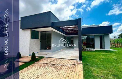 Casa disponível para locação no condomínio portal do igarapé - igarapé/mg.