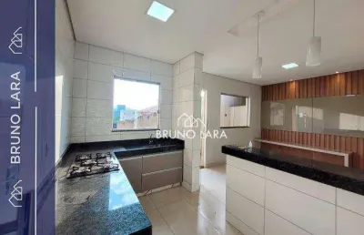 Casa com 2 dormitórios à venda, 70 m² por r$ 260.000,00 - progresso - igarapé/mg