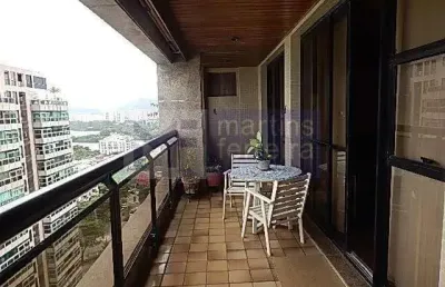 Apartamento à venda 4 quartos, 1 suite, 2 vagas, 141m², barra da tijuca, rio de janeiro - rj