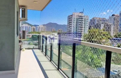Magnífico apartamento à venda no recreio dos bandeirantes condomínio com infraestrutura .