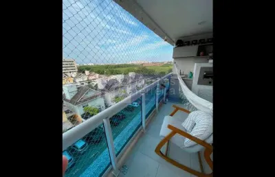 Apartamento à venda 2 quartos, 1 suíte, 1 vaga, 75m², recreio dos bandeirantes, rio de janeiro - rj