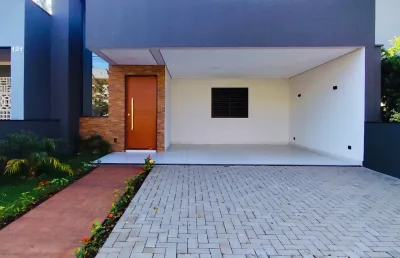 Casa em condomínio fechado com 3 quartos à venda na Rua Santa Catarina, 1573, Água Branca, Piracicaba