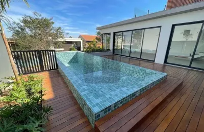 Casa em condomínio fechado com 4 quartos à venda na rua das palmas, 100, alphaville dom pedro, campinas, 357 m2 por r$ 3.750.000