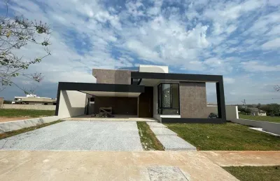Casa em condomínio fechado com 3 quartos à venda na estrada municipal alberto macedo júnior, 01, residencial campo camanducaia, jaguariúna, 256 m2 por r$ 1.750.000