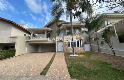 Casa em condomínio fechado com 4 quartos à venda na alameda carlos de carvalho vieira braga, s/n, chácaras alpina, valinhos, 434 m2 por r$ 3.980.000