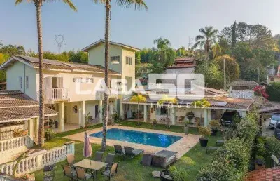 Chácara / sítio com 5 quartos à venda na alameda carlos de carvalho vieira braga, 114, chácaras alpina, valinhos, 550 m2 por r$ 1.300.000