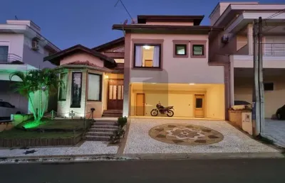 Casa em condomínio fechado com 4 quartos à venda na carlos henrique goldmann, 266, jardim green park residence, hortolândia, 281 m2 por r$ 2.250.000