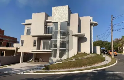 Casa em condomínio fechado com 4 quartos para alugar na rua carlos penteado stevenson, 700, jardim recanto, valinhos, 320 m2 por r$ 13.000