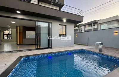 Casa em condomínio fechado com 4 quartos à venda na avenida dois, 1515, jardim são marcos, valinhos, 253 m2 por r$ 1.800.000