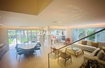 Casa em condomínio fechado com 4 quartos para alugar na avenida noé vincie, s/n, loteamento arboreto dos jequitibás (sousas), campinas, 380 m2 por r$ 40.000