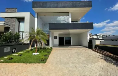 Casa em condomínio fechado com 3 quartos à venda na avenida presidente juscelino kubitschek de oliveira, 3851, parque brasil 500, paulínia, 297 m2 por r$ 1.890.000