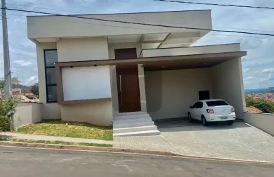Casa em condomínio fechado com 4 quartos à venda na doutor mauro pereira da silva, 100, bosque dos eucaliptos, valinhos, 244 m2 por r$ 1.400.000