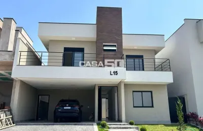 Casa em condomínio fechado com 4 quartos à venda na estrada municipal do roncáglia, 1090, roncáglia, valinhos, 241 m2 por r$ 2.100.000