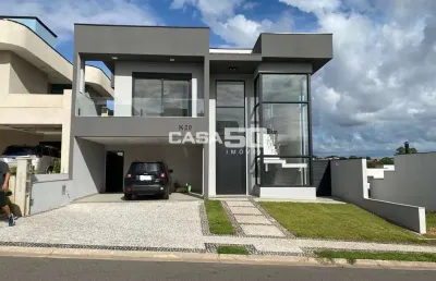 Casa em condomínio fechado com 3 quartos à venda na estrada municipal do roncáglia, 1090, roncáglia, valinhos, 280 m2 por r$ 2.190.000