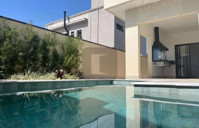Casa em condomínio fechado com 3 quartos à venda na estrada municipal do roncáglia, 1090, roncáglia, valinhos, 180 m2 por r$ 1.620.000