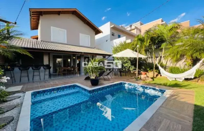 Casa em condomínio fechado com 3 quartos à venda na avenida dermival bernardes siqueira, 3726, swiss park, campinas, 210 m2 por r$ 1.900.000