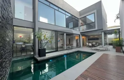 Casa em condomínio fechado com 3 quartos à venda na avenida josé bueno de camargo, 3726, swiss park, campinas, 317 m2 por r$ 2.690.000