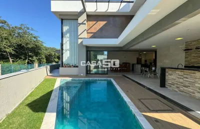 Casa em condomínio fechado com 3 quartos à venda na avenida dermival bernardes siqueira, 3726, swiss park, campinas, 305 m2 por r$ 3.300.000